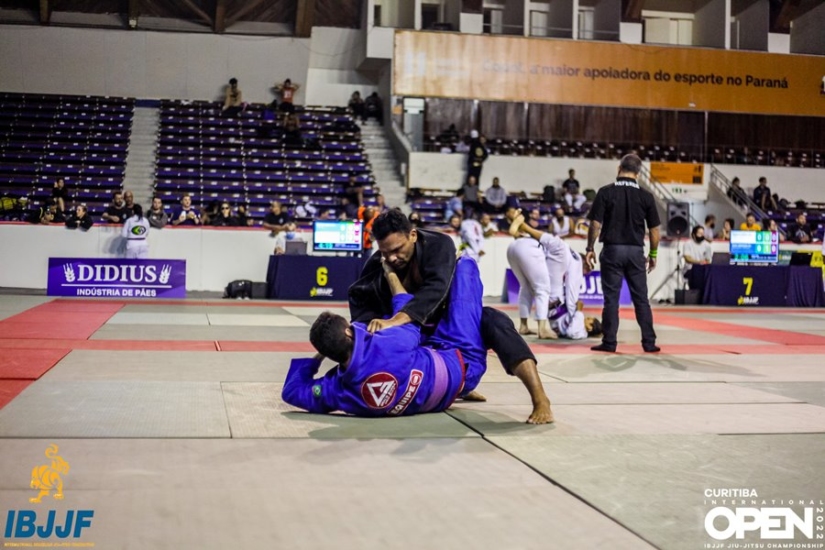 Alex Mendes, no International Open de Curitiba de Jiu Jitsu 2022 | Fabrício Rocha dos Santos