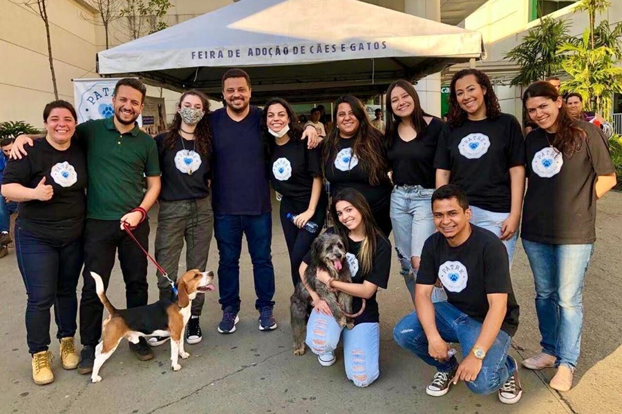 Patre habla sobre la inauguración del Espaço Pet en Taboão da Serra